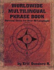 Front cover of Worldwide Multilingual Phrase Book by Eric Dondero
