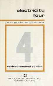 Cover of: Electricity four by Harry Mileaf