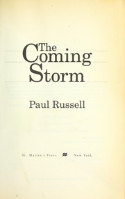 Cover of: The coming storm by Russell, Paul