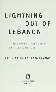 Cover of: Lightning out of Lebanon: Hezbollah terrorists on American soil