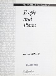 Cover of: The World Book encyclopedia of people and places.