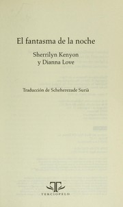 Cover of: El fantasma de la noche by Sherrilyn Kenyon