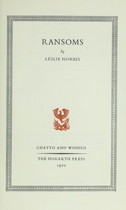 Cover of: Ransoms.