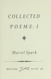 Cover of: Collected poems.