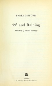 Cover of: 59 Degrees and Raining