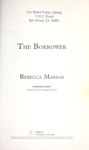the borrower rebecca makkai summary