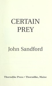 Cover of: Certain prey | John Sandford