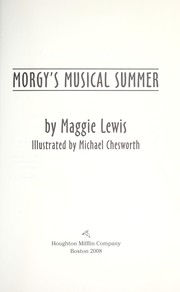 Cover of: Morgy's musical summer