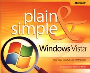Cover of: Windows Vista™ Plain & Simple by Jerry Joyce, Marianne Moon