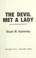 Cover of: The devil met a lady
