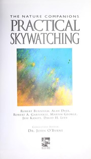 Cover of: The Nature Companions Practical Skywatching