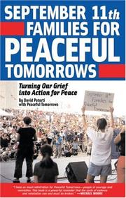Cover of: September 11th Families for Peaceful Tomorrows: Turning Our Grief into Action for Peace