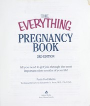 Cover of: The everything pregnancy book