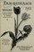 Cover of: Farquhar's catalogue of bulbs, plants, shrubs, forcing stock and seeds for autumn planting