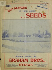Cover of: 1901 catalogue of high grade seeds, plants, bulbs, &c | Graham Bros