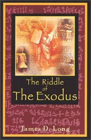 Cover of: The Riddle of the Exodus by James D. Long