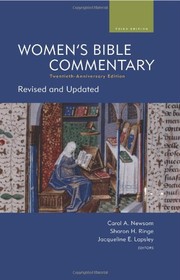 Women's Bible commentary by Carol A. Newsom, Sharon H. Ringe, Jacqueline E. Lapsley