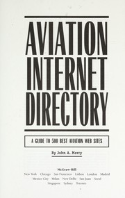 Cover of: Aviation Internet Directory