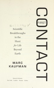 Cover of: First contact | Marc Kaufman