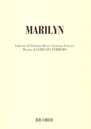 Cover of: Marilyn by Lorenzo Ferrero