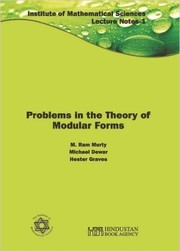 Cover of: Problems in the Theory of Modular Forms