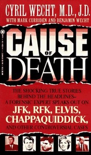 Cover of: Cause of death by Cyril H. Wecht