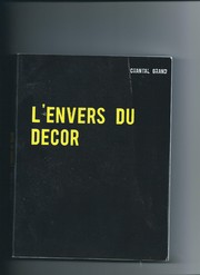 Cover of: L'envers du décor