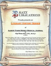 Cover of: Albert Paris Missey Medical Journal