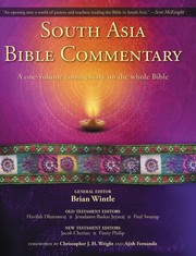 Cover of: South Asia Bible commentary by 