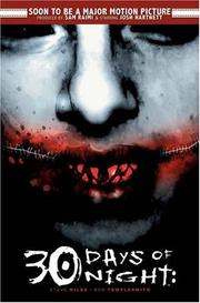 Cover of: 30 days of night by Steve Niles
