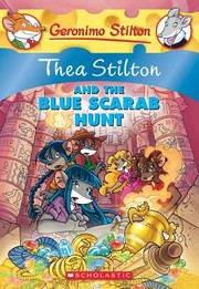 Cover of: Thea Stilton and the Blue Scarab Hunt by 