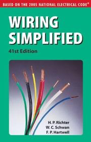 Cover of: Wiring Simplified: Based on the 2005 National Electrical Code (Wiring Simplified)