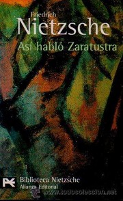 Cover of: Así habló Zaratustra by 