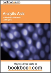 Cover of: Analytic Aids Probability Examples c-7