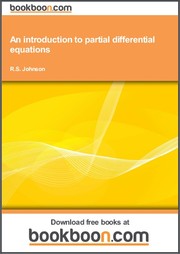 Cover of: An introduction to partial differential equations