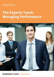 Cover of: The Experts Teach: Managing Performance