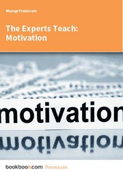 Cover of: The Experts Teach: Motivation