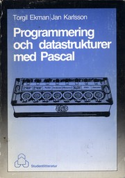 Cover of: Programmering och datastrukturer med Pascal