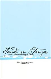 Hands on Stanzas 2001-2002 anthology of poetry