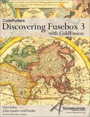 Cover of: Discovering Fusebox 3 with ColdFusion
