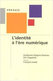 Cover of: L'identité à l'ère numérique by 