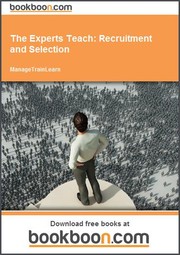 Cover of: The Experts Teach: Recruitment and Selection
