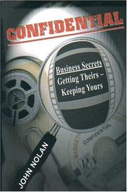 Cover of: Confidential by John Nolan, John Nolan