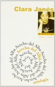 Cover of: Acecho del alba : antología by 