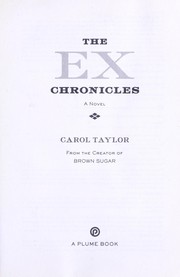 Cover of: The ex chronicles: a novel