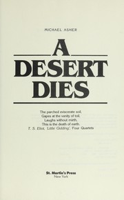 A desert dies cover