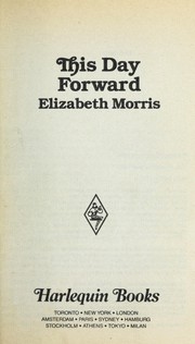 Cover of: This Day Forward | Elizabeth Morris