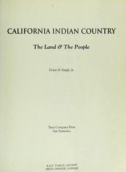 Cover of: California Indian country by Dolan Eargle