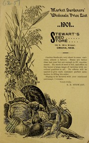 Cover of: Market gardeners' wholesale price list by Stewart's Seed Store