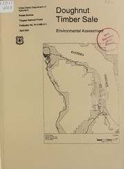 Cover of: Doughnut timber sale by Tongass National Forest (Alaska)